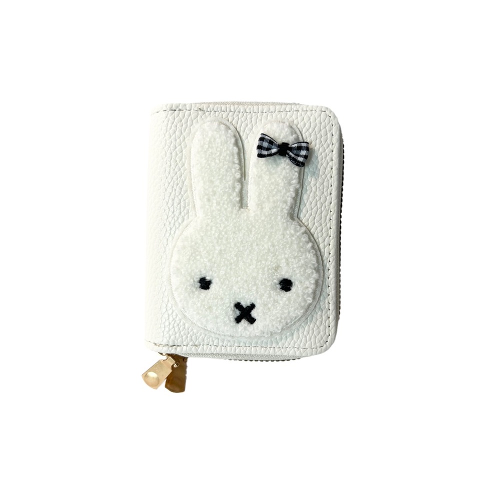 Miffy-Inspired Bunny Zip Wallet | Cute Compact Card Holder - Picture 2 of 7